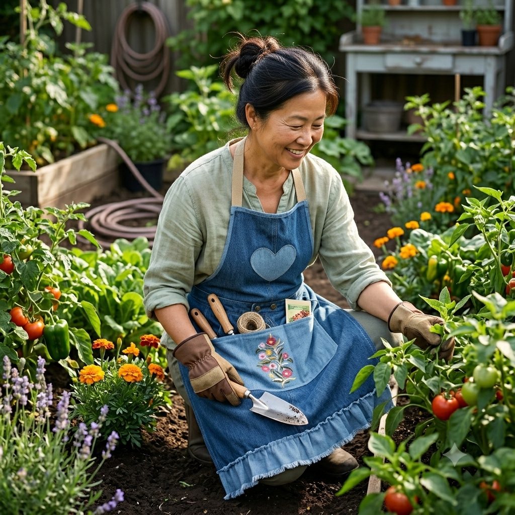 Denim Apron 2