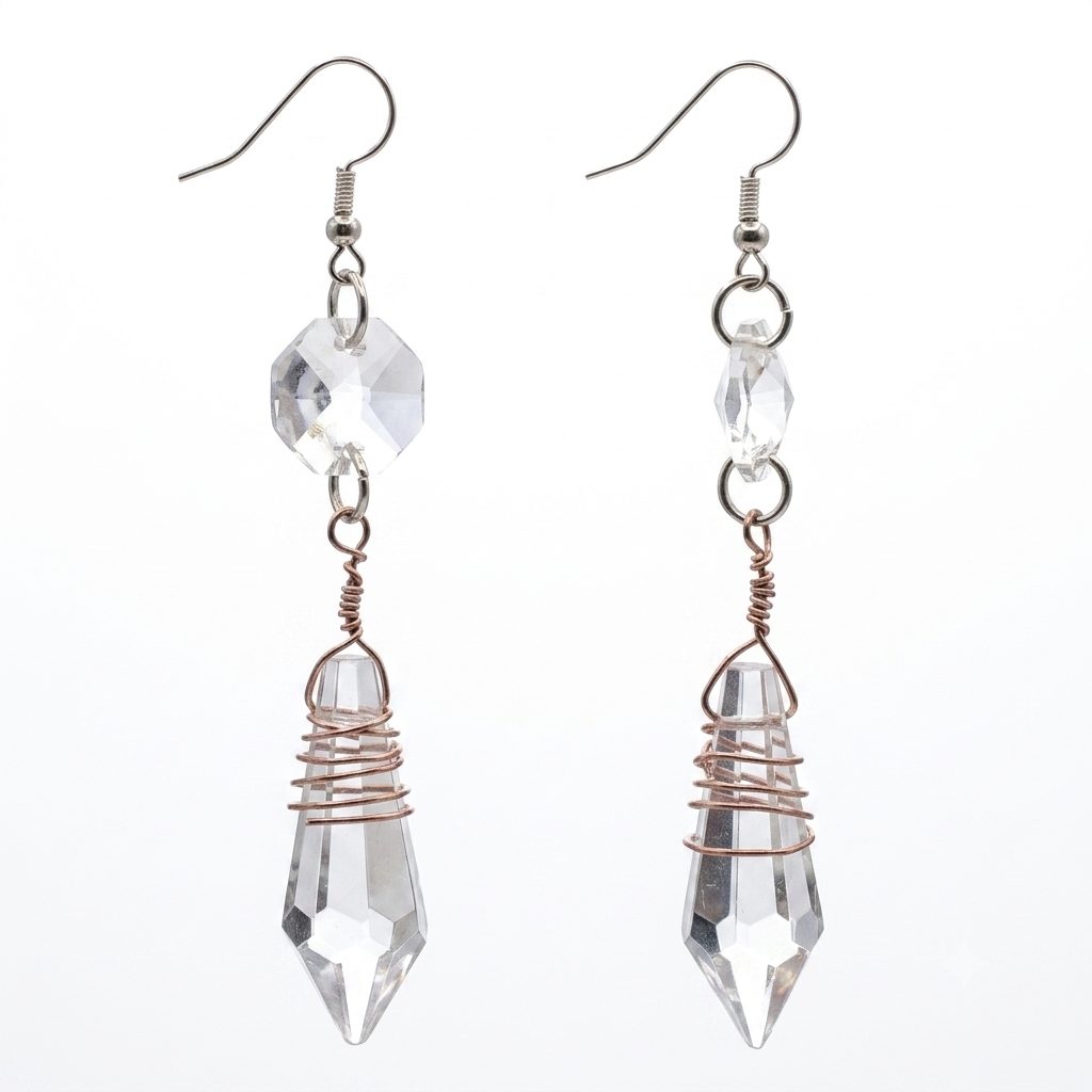 Glass Drop Earrings