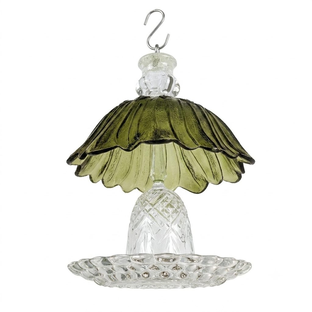 Green Bird Feeder