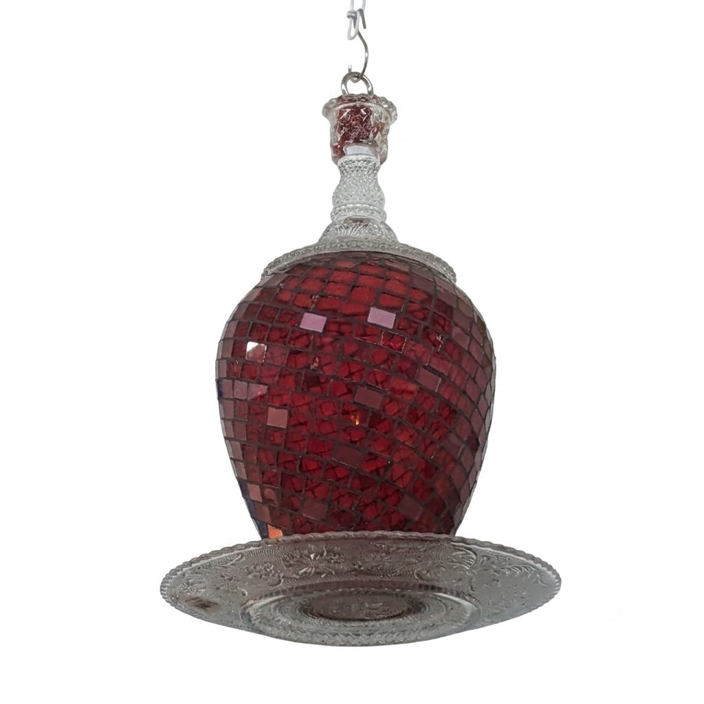 Red Bird Feeder