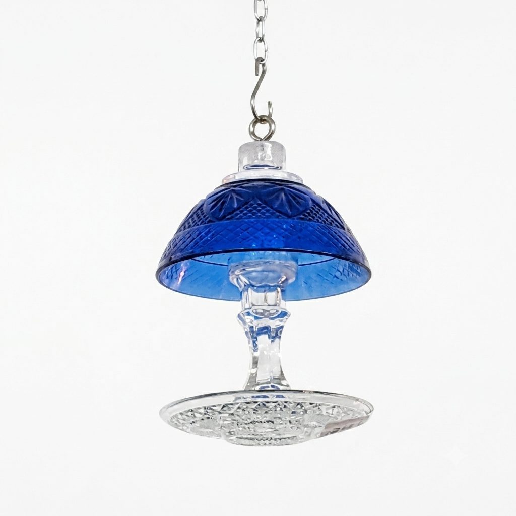 Cobalt Bird Feeder