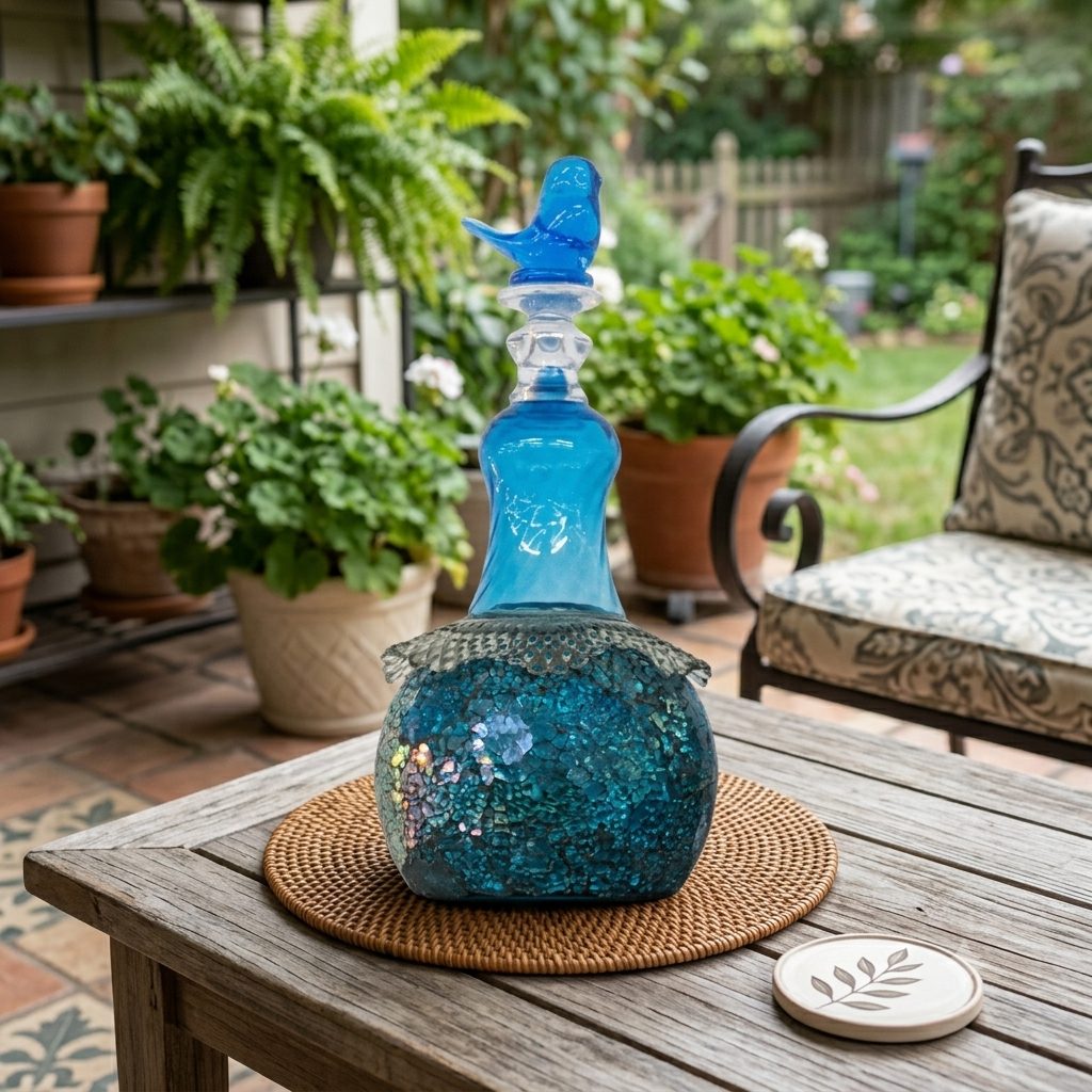 Blue Bird Sculpture 2