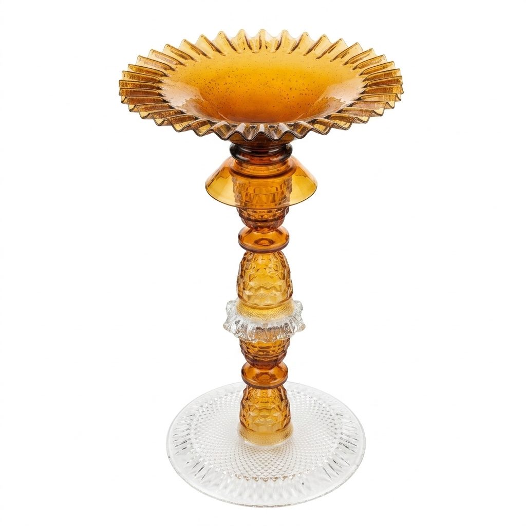 Gold Birdbath