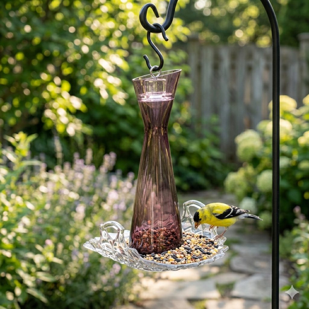 Amethyst Bird Feeder 2