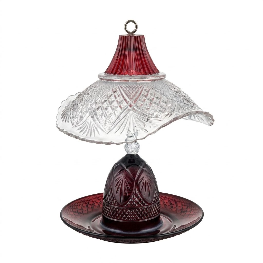 Red Bird Feeder