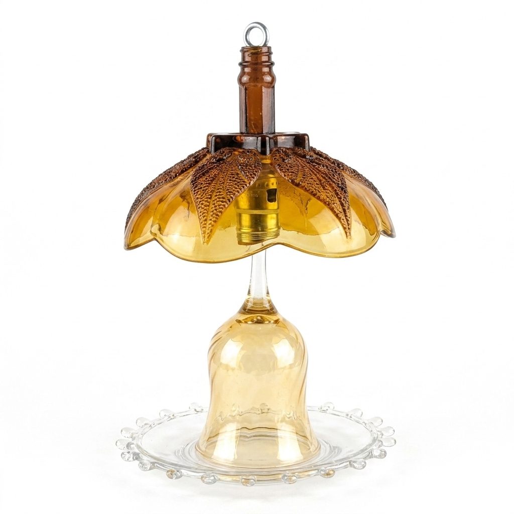 Amber Bird Feeder