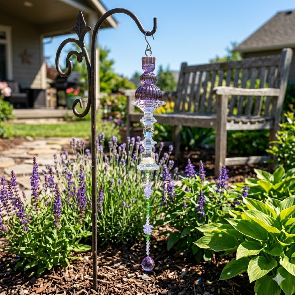 Purple/lavender Suncatcher 3