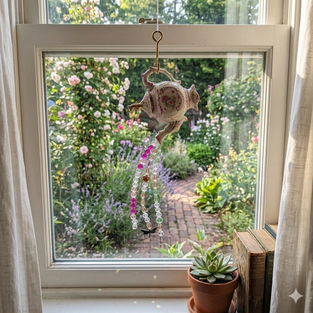 Teapot Suncatcher 2