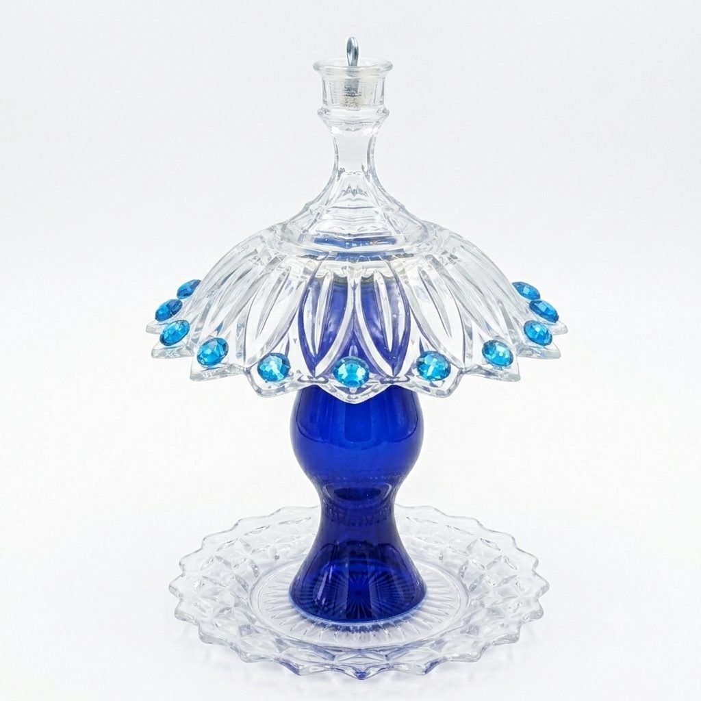 Blue/Aqua Bird Feeder