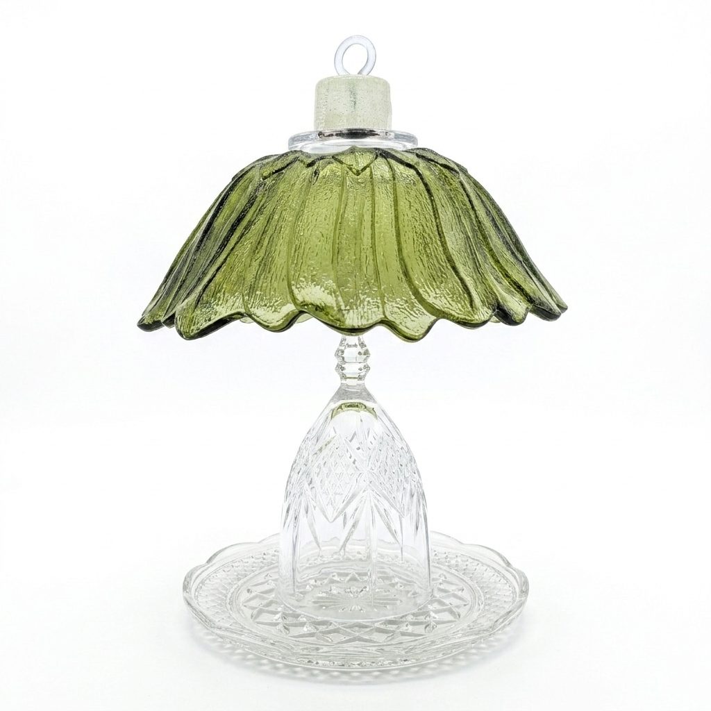 Green Bird Feeder