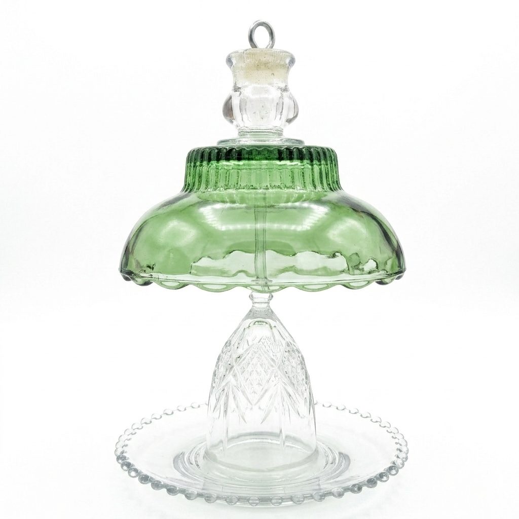 Green Bird Feeder