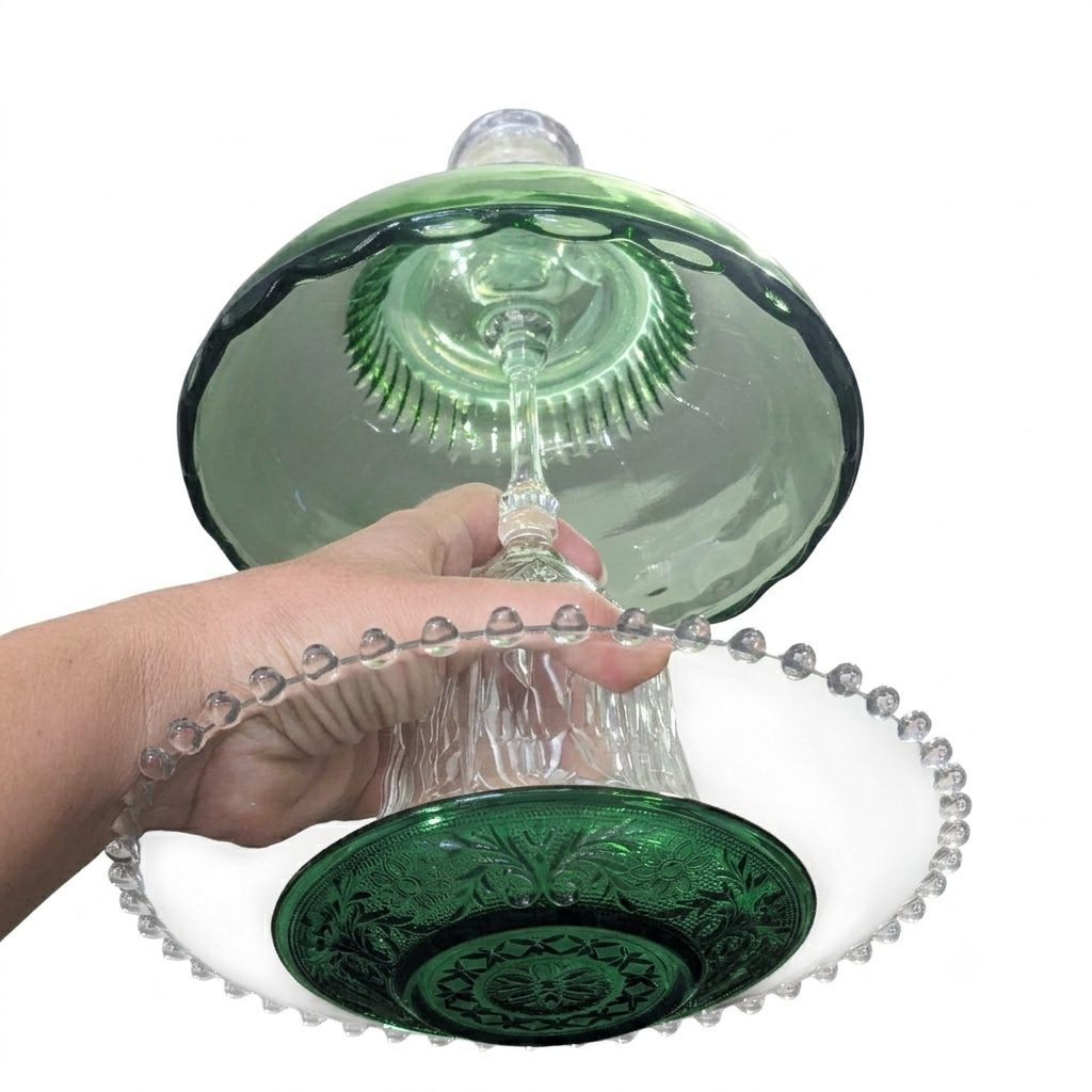 Green Bird Feeder 2