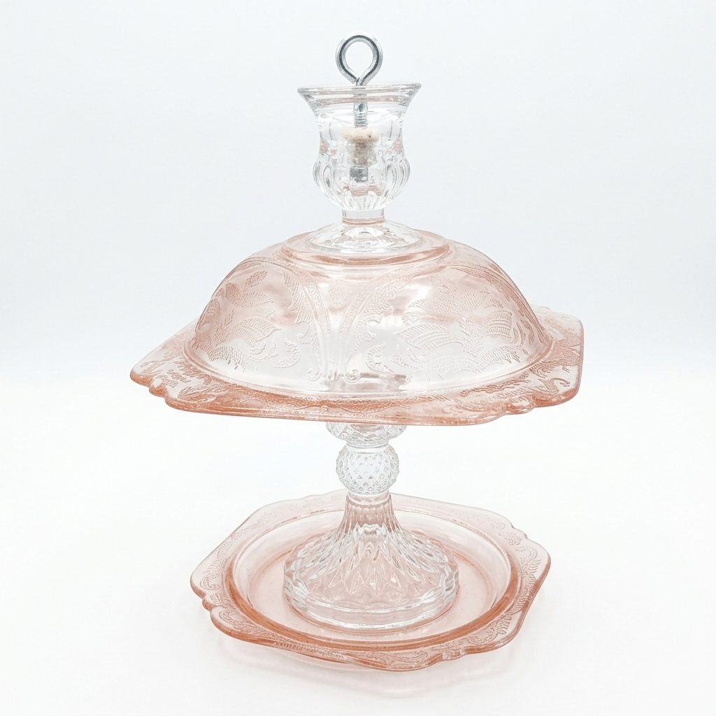 Pink Bird Feeder